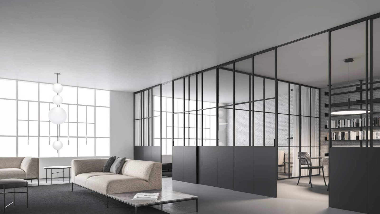 Porte in Vetro Stile Industrial: Scopri la Linea Officina di ADL Design