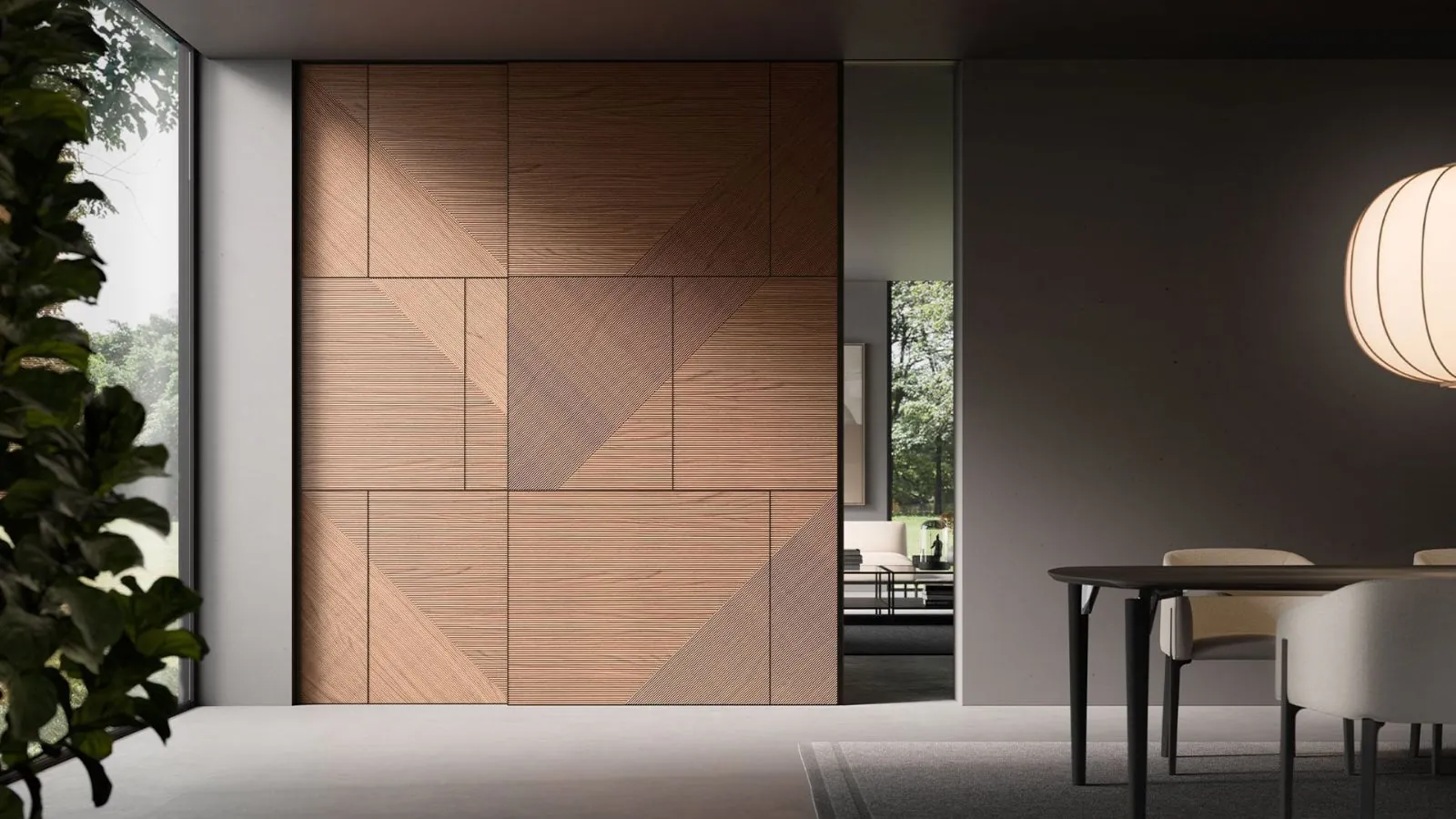 CINETICA: Moderne Porte in Legno Stile Anni '60 by ADL Design