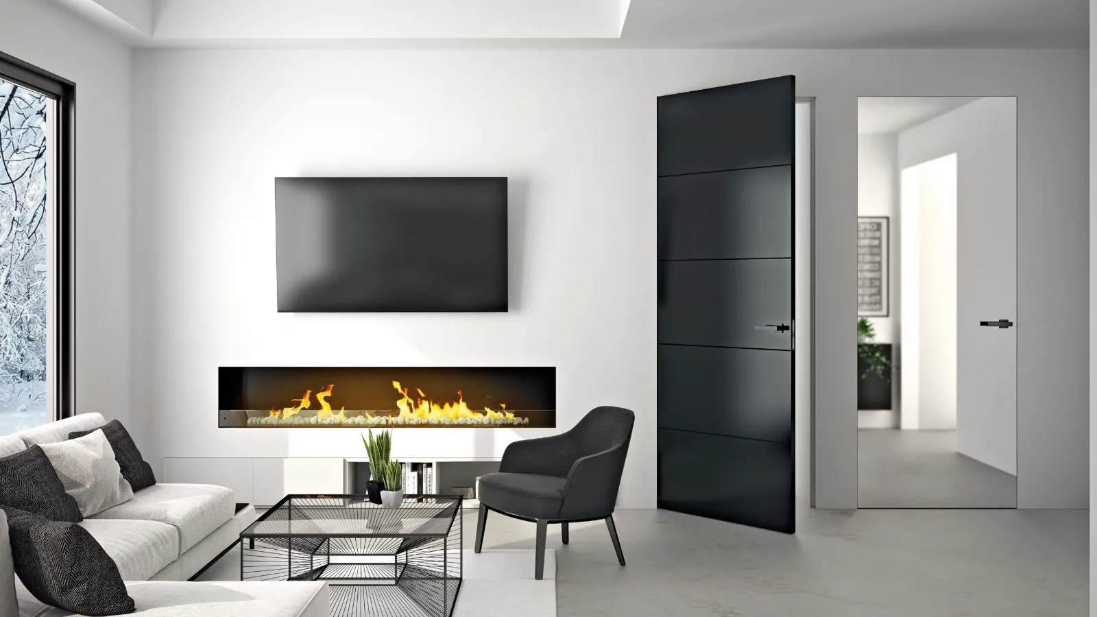 Porte RASOMURO di Flessya: Essenzialità e Design